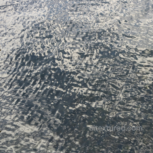 4K PBR Seamless Water Surface Texture with Reflective Ripple Patterns texture preview