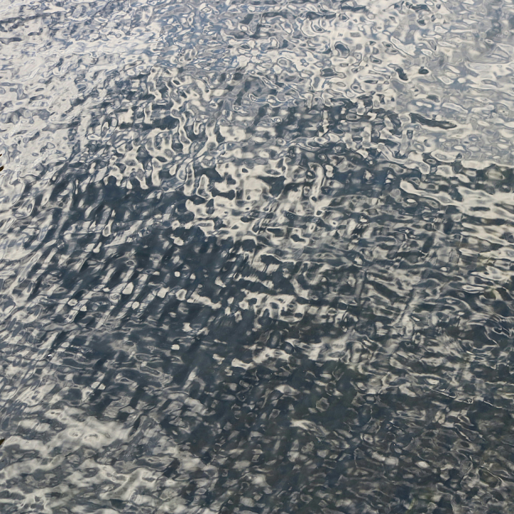 Water Surface with Reflective Ripple Patterns seamless PBR texture preview
