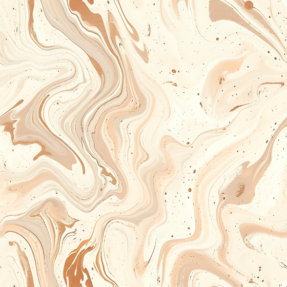 Creamy Beige Marble Seamless Texture with Rose Gold Swirling Veins Marble texture preview
