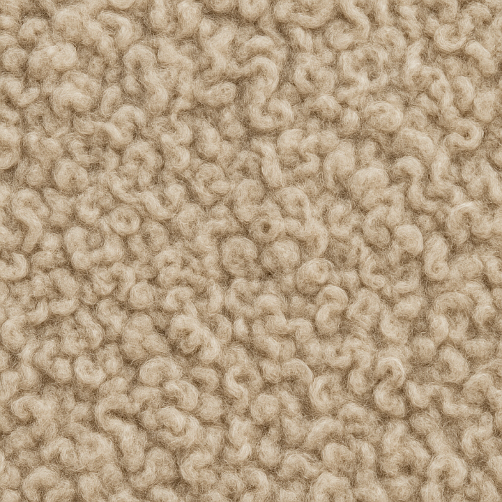 Granular Wool seamless PBR texture preview