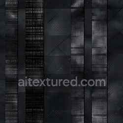 seamless Seamless 3D PBR Texture of Dark Black Plaid Fabric with Subtle Weave texture 8k free download PBR