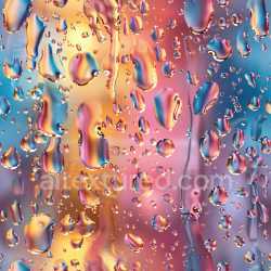 seamless Seamless 3D PBR texture featuring vivid glossy water droplets on smooth glass texture 8k free download PBR