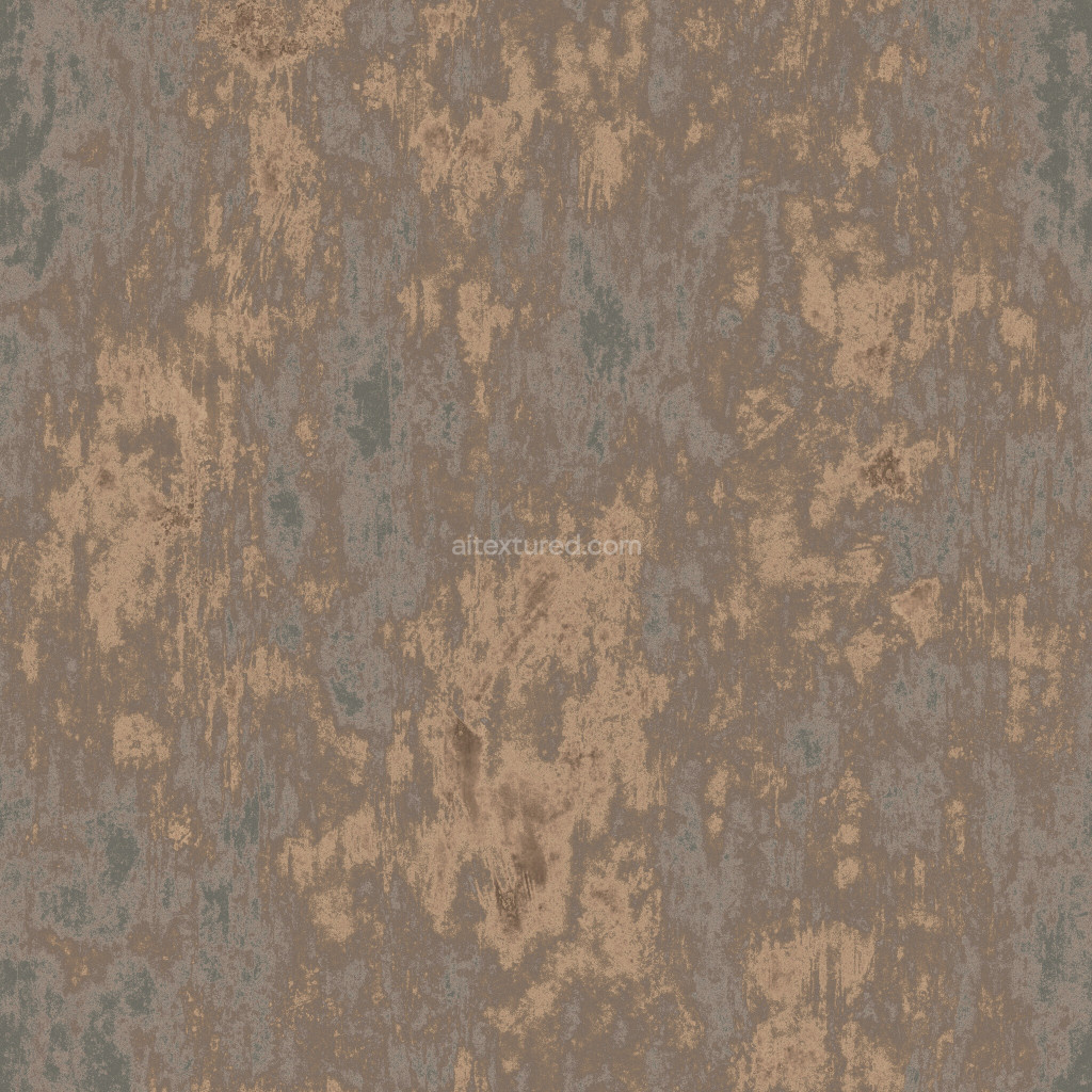 Seamless PBR metal texture with a weathered look