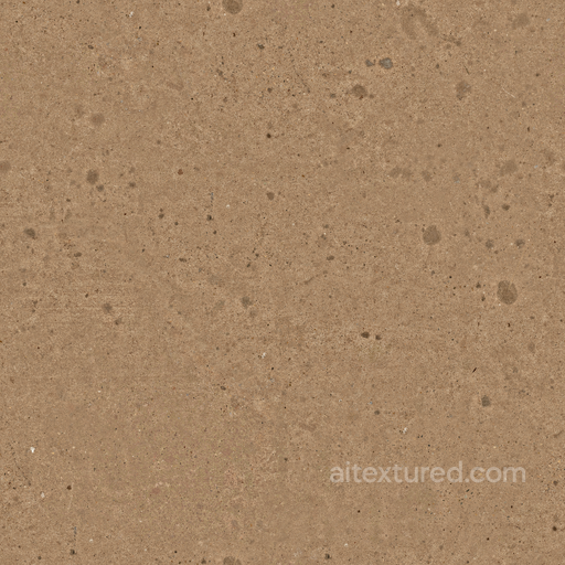 Concrete Floor - Floor Old Brown Dirty Cement Worn seamless Concrete PBR texture