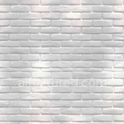seamless Seamless 3D PBR White Brick Wall Texture with Subtle Cracks and Smooth Surface texture 8k free download PBR