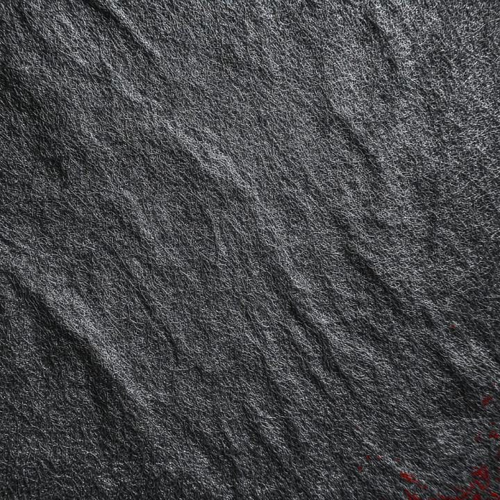 Felt with Dense Gray Wool Fibrous Surface seamless PBR texture preview