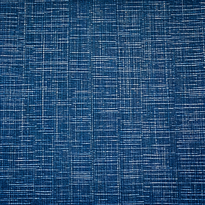 Cracked Denim Fabric With Detailed Warp And Weft Pattern In Blue seamless PBR texture preview