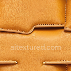 seamless Seamless 3D Pebbled Golden Tan Leather PBR Texture with Detailed Stitching and Padded Panels texture 8k free download PBR