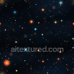 seamless Seamless 3D PBR Starfield Texture Featuring Glowing Multicolor Stars on Deep Space texture 8k free download PBR
