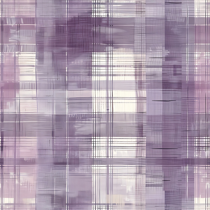 Purple Plaid Metal with Abstract Grid Pattern seamless PBR texture preview