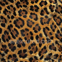 seamless Seamless 3D Leopard Print Fur Leather PBR Texture with Realistic Fur Detail texture 8k free download PBR