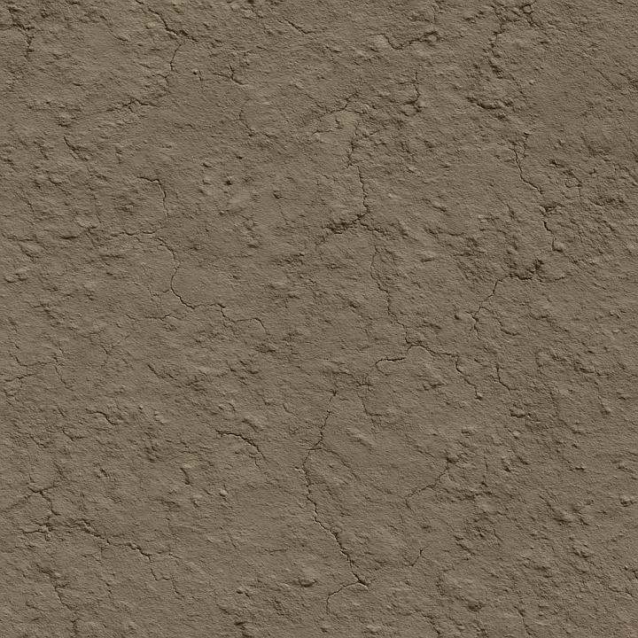 Dull Clay seamless PBR texture preview