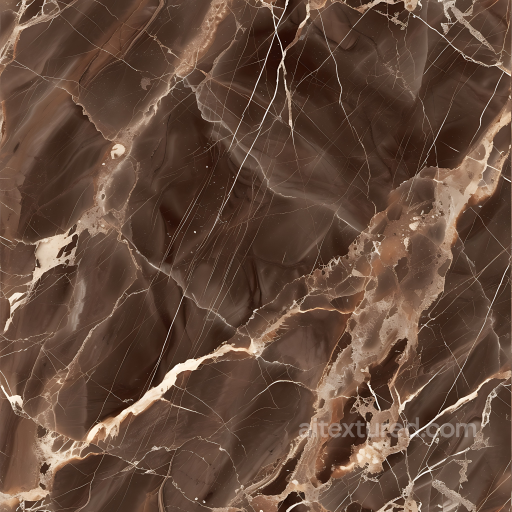 Armani Brown Natural Marble PBR Texture with Polished Veiny Surface seamless Marble PBR texture