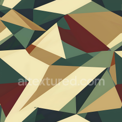 seamless Seamless 3D Stylized Geometric Camouflage PBR Texture with Earthy Palette texture 8k free download PBR