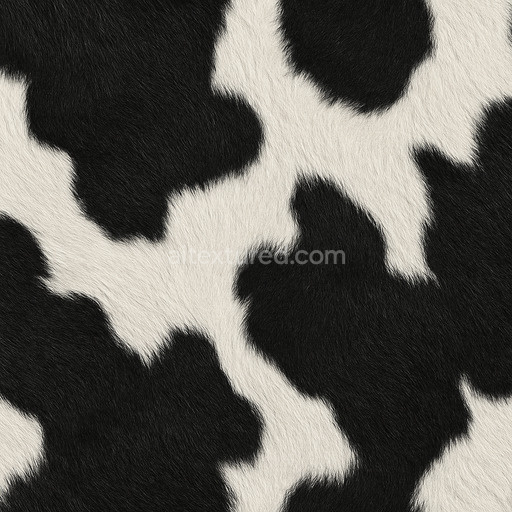 Synthetic Cowhide Texture Seamless 1024X1024