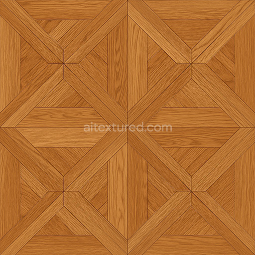 Patterned Oak Parquet Texture Seamless 1024X1024