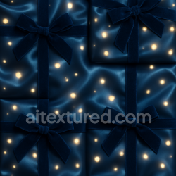 seamless Seamless 3d texture pbr 8k satin shine midnight blue velvet ribbon holiday glow texture 8k free download PBR