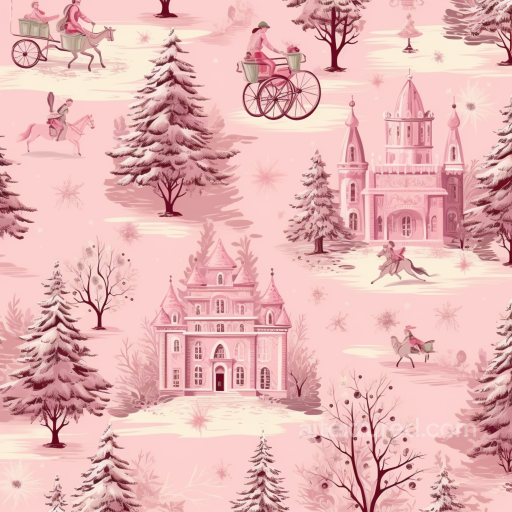 All Christmas Digital paper Texture of Vintage Pink Christmas Digital Paper with Holiday… seamless All Christmas Digital paper PBR texture