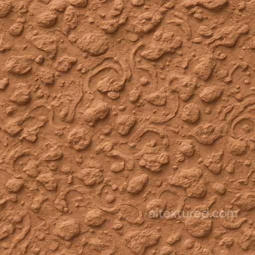 Decorative Clay Soil Seamless Texture seamless Sand-soil PBR texture