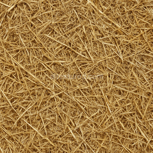 Photorealistic Farm Hay Seamless Texture