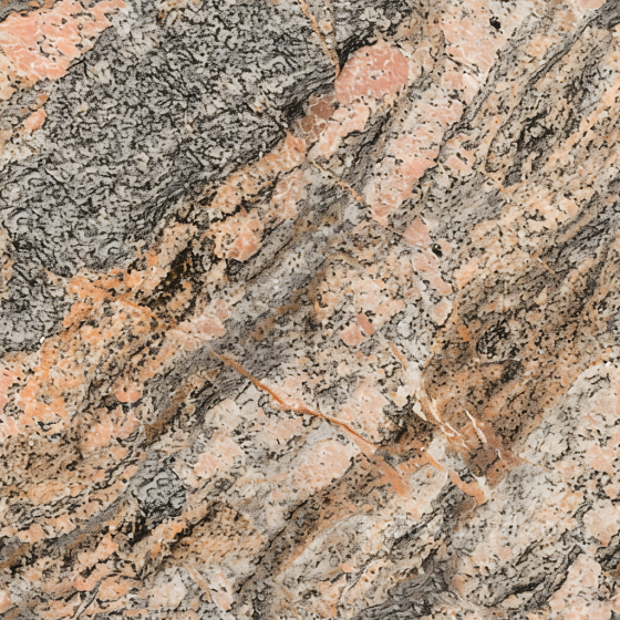 Granite Rock Texture in Pink and gray with Natural Veining Stone texture preview