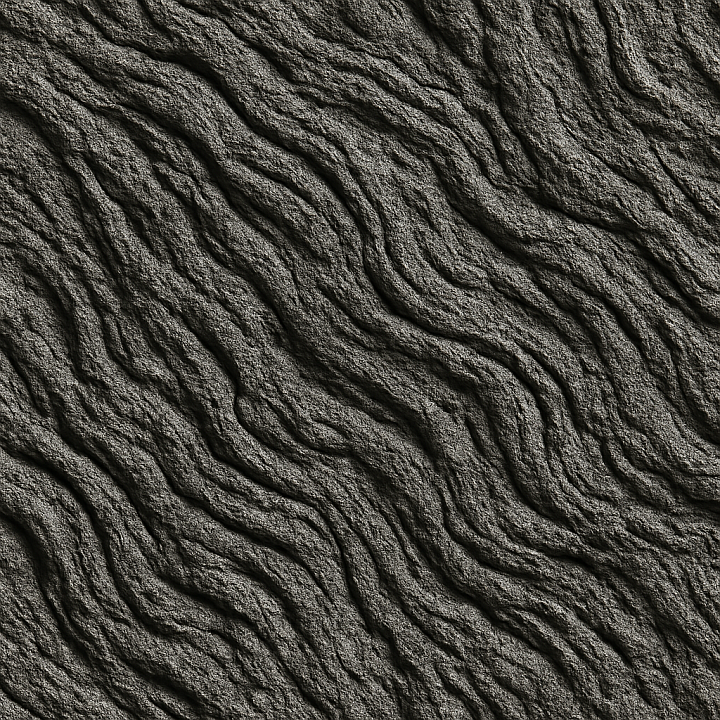 Rough Basalt Flow seamless PBR texture preview