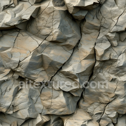 seamless Seamless 3D Stone PBR Texture Featuring Cracked and Layered Cliff Rock Surface texture 8k free download PBR