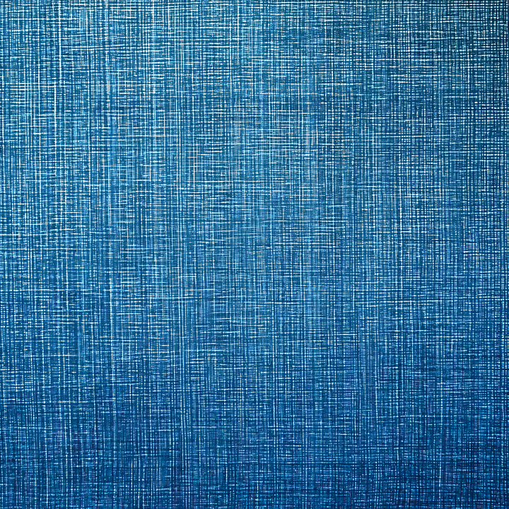 Cracked Denim Fabric With Crosshatched Blue Pattern seamless PBR texture preview