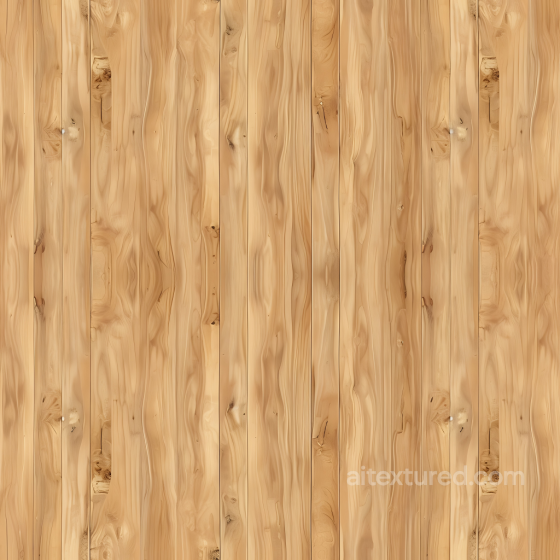 Light Pine Wood Planks PBR Texture with Natural Grain and Knots Wood texture preview