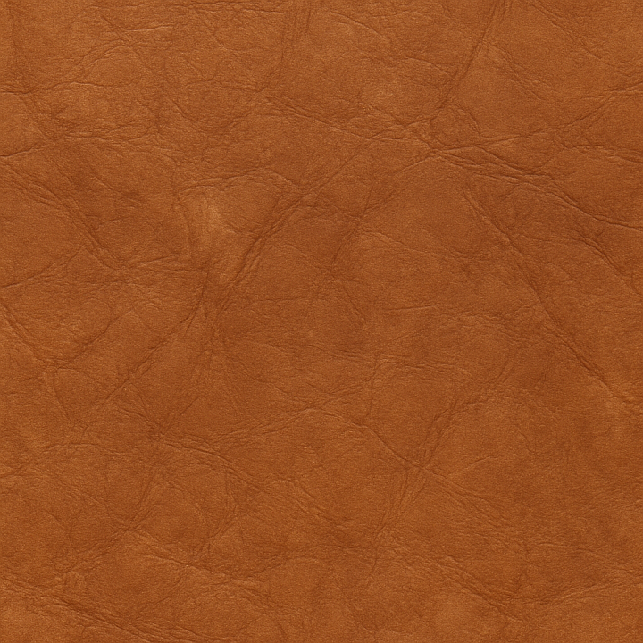 Aged Cognac Leather with Wrinkled Surface seamless PBR texture preview