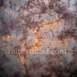 seamless Seamless 3D PBR Rusted Metal Texture with Cracked Corrosion and Weathered Surface texture 8k free download PBR