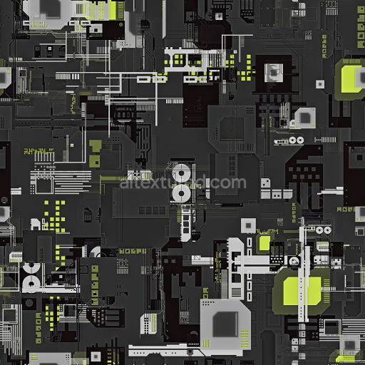 Chip Seamless Texture Pbr Tileable Dark Grid Modern Abstract Design