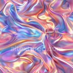 seamless Seamless 3D PBR Glossy Iridescent Satin Fabric Texture with Soft Folds texture 8k free download PBR