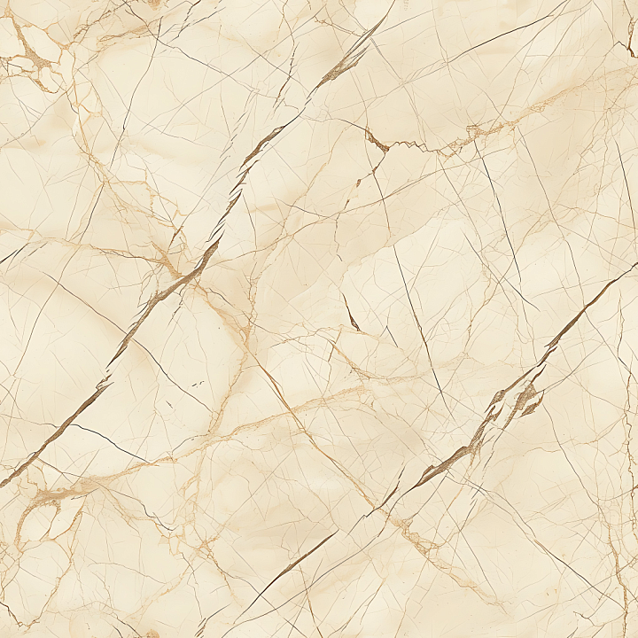 Crema Marfil Beige Marble with Fine Veins seamless PBR texture preview