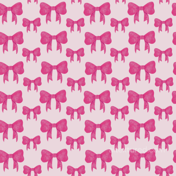 Baby Girl Texture of Pink Watercolor Bow Pattern on Light Pink Background Baby girl texture preview