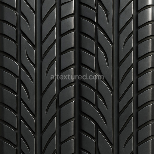 Polished Tire Tread Rubber Texture Seamless 1024X1024