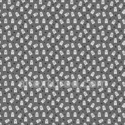 seamless Seamless 3D PBR Texture of Stylized Ghosts on Gray Background texture 8k free download PBR