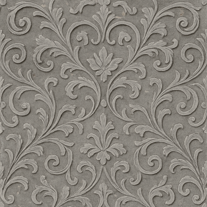 Ornate Raw Concrete seamless PBR texture preview