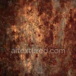 seamless Seamless 3D PBR Rusted Metal Texture with Cracks, Holes, and Corroded Surface texture 8k free download PBR