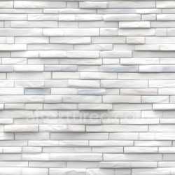 seamless Seamless 3D White Cracked Brick Wall PBR Texture with Subtle Damage texture 8k free download PBR