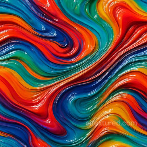 Glossy Paint Seamless Texture seamless Paint-coating PBR texture