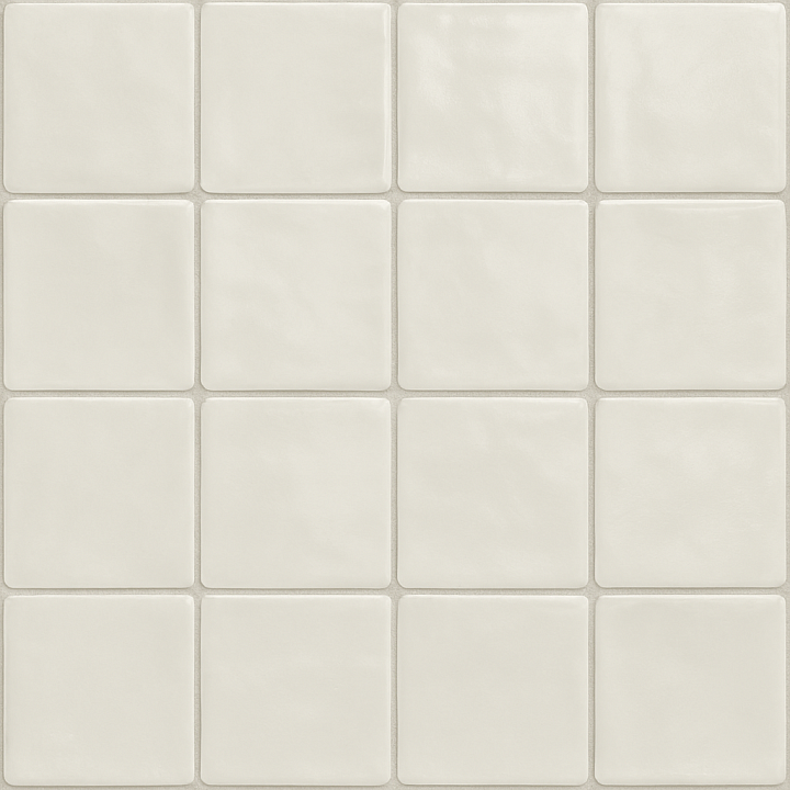 Clean Glazed Ceramic Tile seamless PBR texture preview