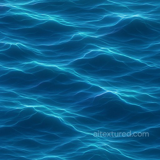 Futuristic Ocean Seamless Texture seamless Water PBR texture