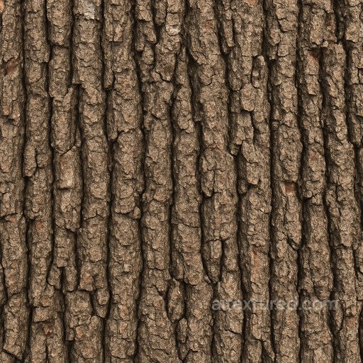 Rough Oak Bark Seamless Texture seamless Bark PBR texture