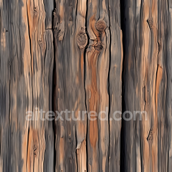 seamless Seamless 3D PBR Texture of Weathered Rustic Wood Planks with Knots and Cracks texture 8k free download PBR