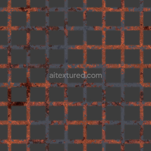 Metal Walkway Seamless Pbr Texture Dark Industrial Tileable Gritty Rough