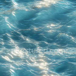 seamless Seamless 3D Water PBR Texture Featuring Realistic Ocean Surface with Dynamic Waves and Sunlight Reflections texture 8k free download PBR