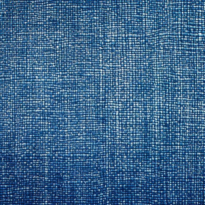 Cracked Denim Fabric with Worn Blue Weave seamless PBR texture preview
