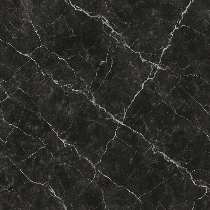 Weathered Black Marble seamless PBR texture preview
