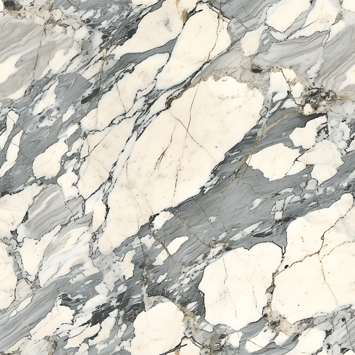 Seamless Arabescato Corchia natural marble PBR texture with bold veins and creamy white b… seamless Marble PBR texture